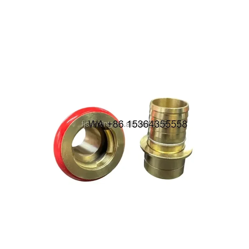 Wmwmnu High Quality Brass Machino Coupling for Fire Hose Durable and Flexible for Class A B Fires Factory Supplied