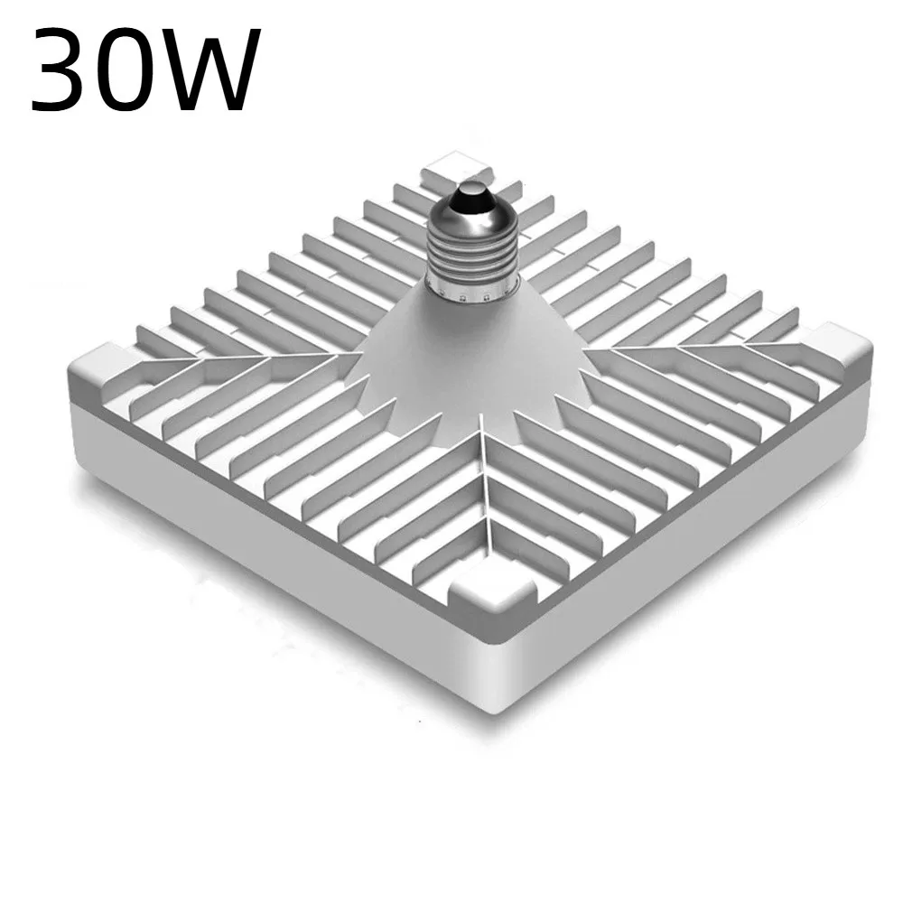Pendant Lights 20/30/40/60/80W Square LED Ceiling Lamp Waterproof Super Bright E27 LED Bulb Energy Saving Spotlight Indoor Home