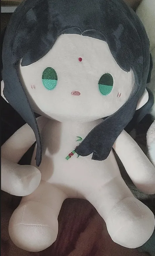 40 سنتيمتر حثالة الشرير نظام التوفير الذاتي SVSSS Shen Qingqiu Luo Binghe مطبوعة قطن قطيفة اكسسوارات مع مجموعة الملابس