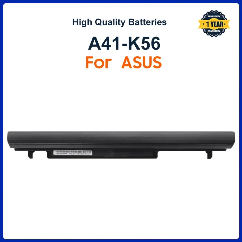 15V  A41-K56 Laptop Battery for ASUS K46 K46C K46CA K46CM K56 K56CA K56CM S46C S56C R505CA A32-K56 A42-K56