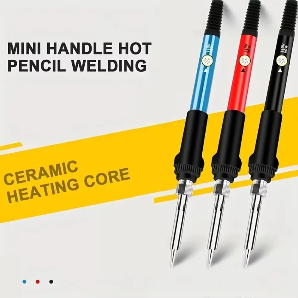 

60W Adjustable Temperature Welding Solder Rework Station Heat Pen Electric Solder Iron Electric Soldering Iron for Repairing