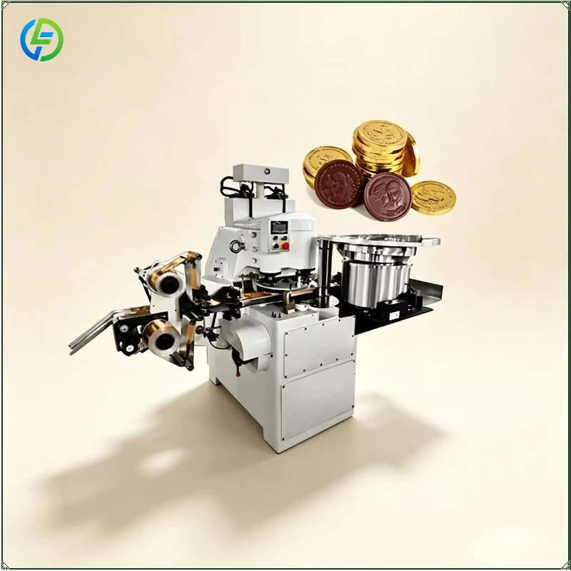 Cost-effective Gold Coin Chocolate Packaging Machine for Factory FL Customized
