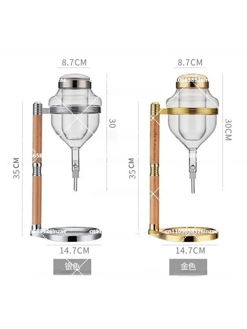 Sake Set Ice Wine Decanter Drip-style Water Valve Sake Warmer