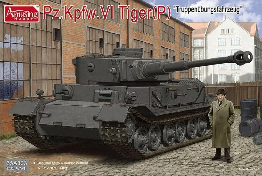 

Забавный хобби 35A023 Масштаб 1/35, немецкий комплект модели Pz.Kpfw.VI Tiger (P) «Truppenubungsfahrzeug»