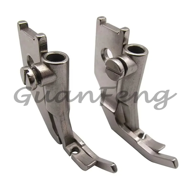 Right & Left Narrow Zipper Presser Foot Set, Fits PFAFF Walking Foot Sewing Machine 145 335 545 1245