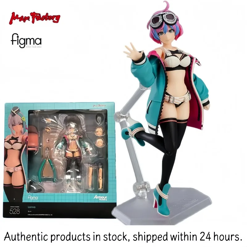 В наличии, оригинал: Фигурка Max Factory Figma 528 Plastic Angel Lanna, готовый продукт из ABS и ПВХ.