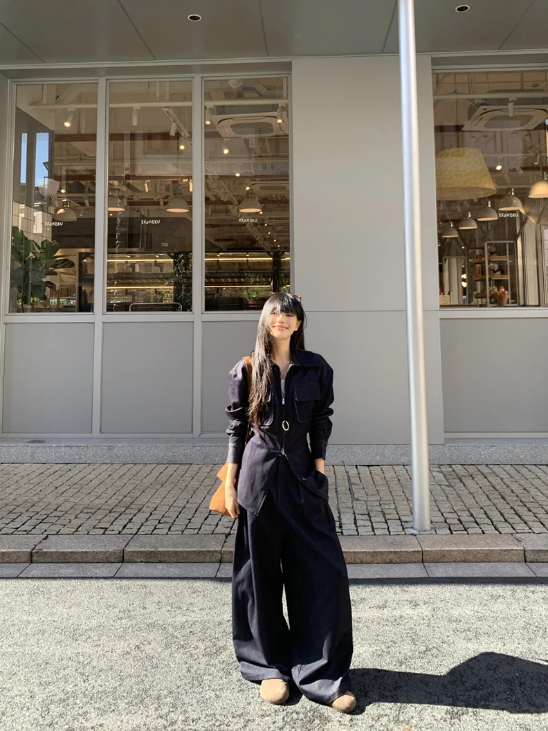 

Denim Coats Jacket For Women Womens Fall Patchwork Double-Breasted Cropped Oversized College Minimalist Pleated Drawstring Young