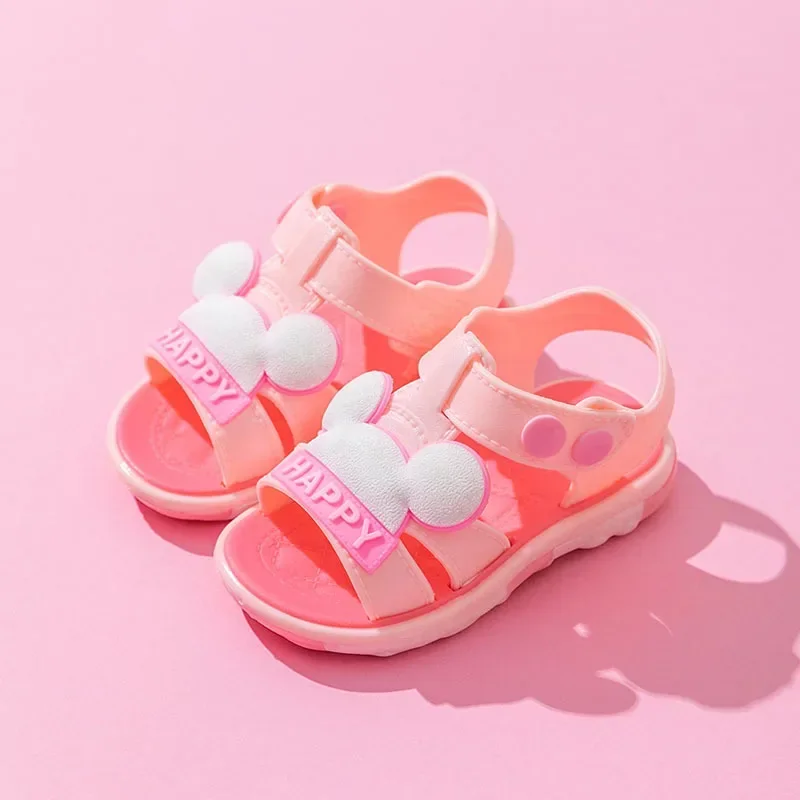 Zapatos-Sandales à l'offre elles souples pour enfants, chaussures de marche coordonnantes pour garçons et filles, performance de coût hors saison