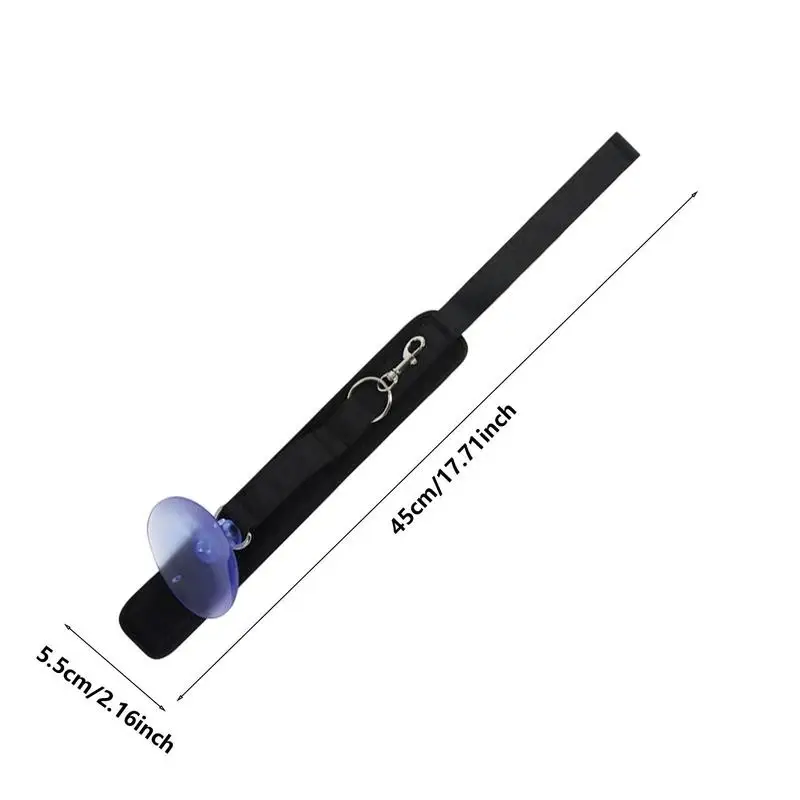 Suction Cup Hooks For Pet Tether Straps Leash Attaching Dog Bathing Restraint