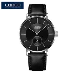 LOROE New Mens Watches Fashion Simple Waterproof Top Brand Luxury Seagull Automatic Mechanical Watch For Men Relogios Masculino