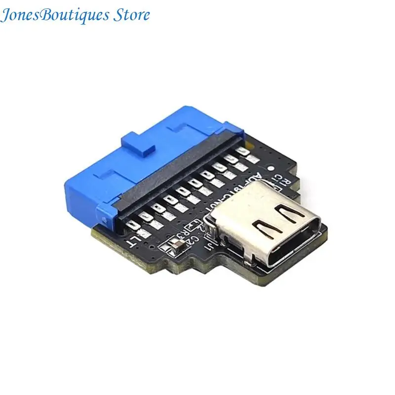 19PIN to Type C Adapter Portable for Efficient Data Transfer Needs 5Gbps Speed W8KE