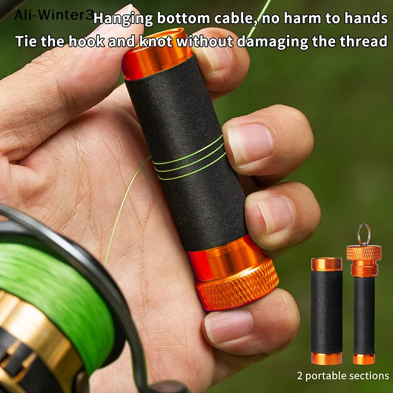 

【WG】ODA10-1Pcs Кольцо-фиксатор из сплава для быстрой обрезки лески, защита от скольжения, защита рук/фиксатор для рыболовной катушки, инструмент для затягивания узлов на поводке, рыболовные принадлежности