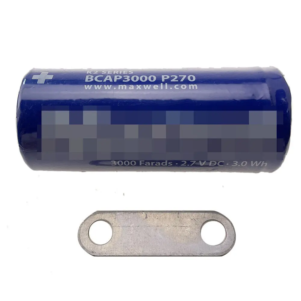 Fits for Maxwell K2 2.7V 3000F＋Connecting Piece Super Capacitor G721 XH PSV