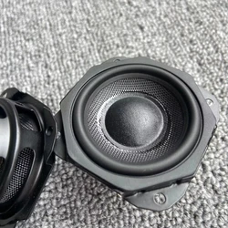 GHXAMP For Devialet 2.25 inch 55mm Neodymium Full range Speaker Carbon Fiber Cone large voice coil long stroke 4ohm 11W 2PCS