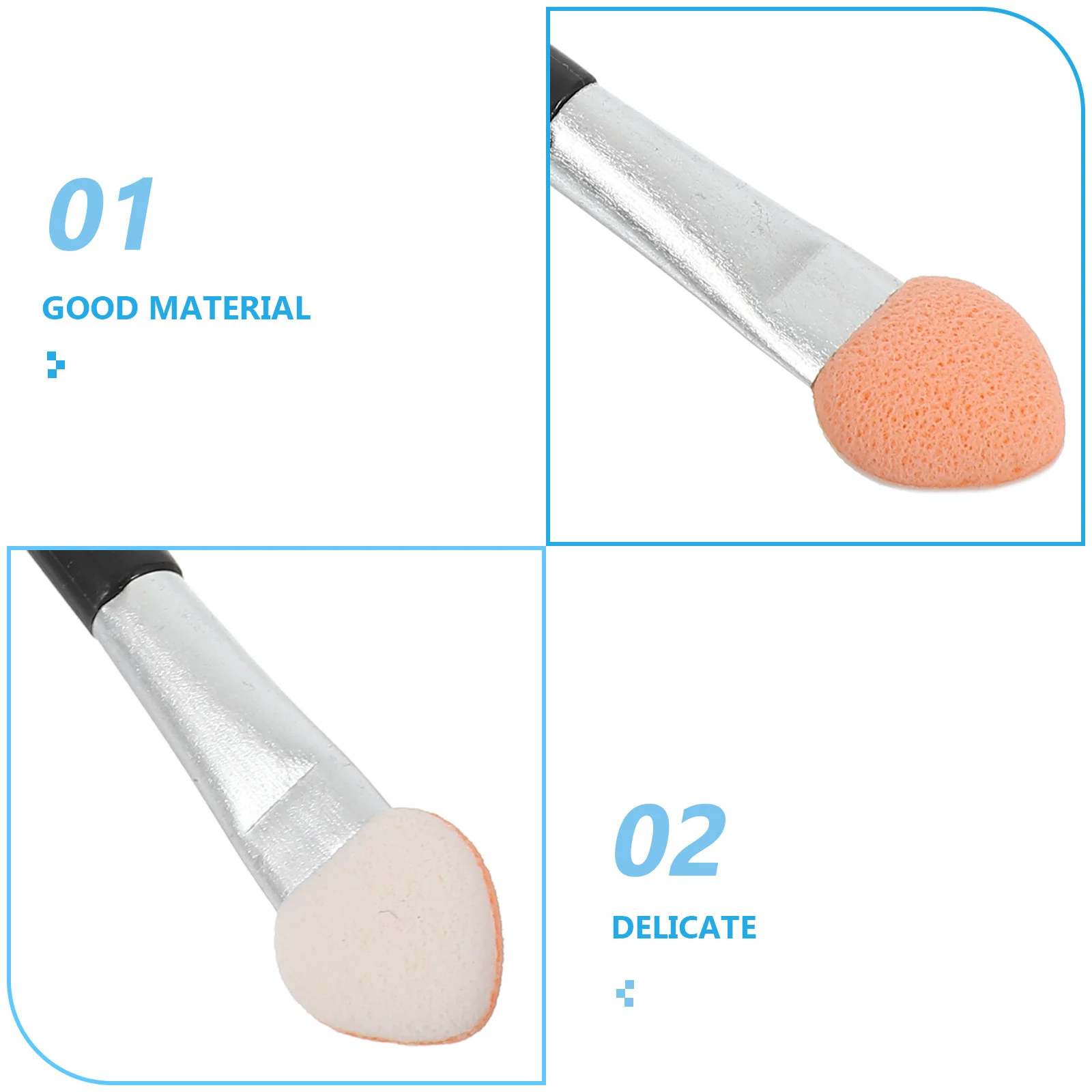 50 قطعة فرش الطلاء الإسفنجية أداة متعددة الاستخدامات DIY بها بنفسك سكرابوكينغ بطاقة صنع المشاريع الفنية فرش الطلاء ل #2