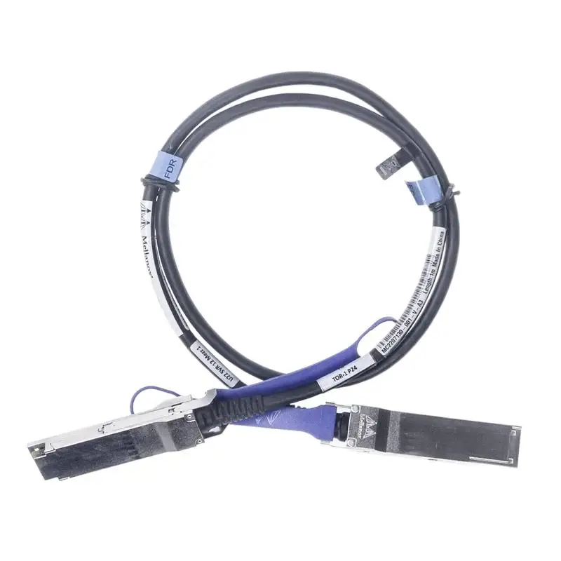

Оригинальный высокоскоростной кабель 40G 56G MC 2207130 -001 ЦАП QSFP+ для Mellanox VPI QSFP 1M пассивная медь для HP