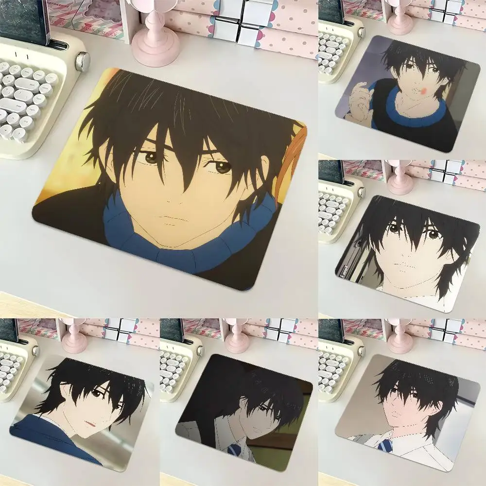 1pc Setsu Sawamura Anime Characters Small Mousepad Keyboard Pad Laptop Cushion Non-slip Deskpad