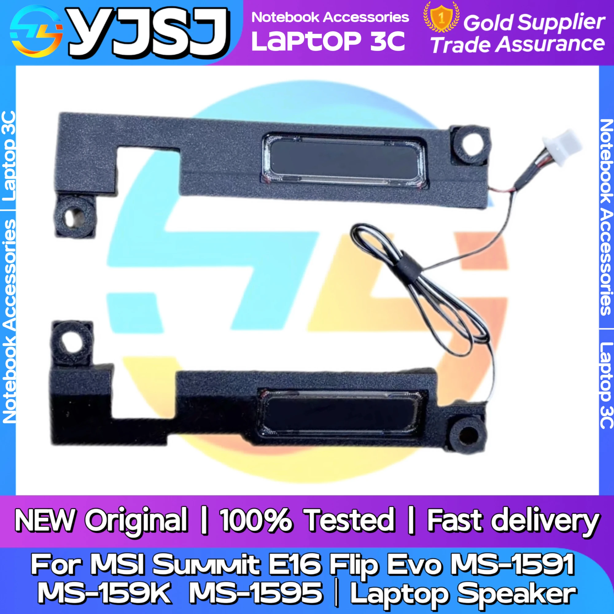 

New Original Laptop Notebook Audio Speaker FOR MSI Summit E16 Flip Evo MS-1591 MS-159K MS-1595 built-in speaker horn audio