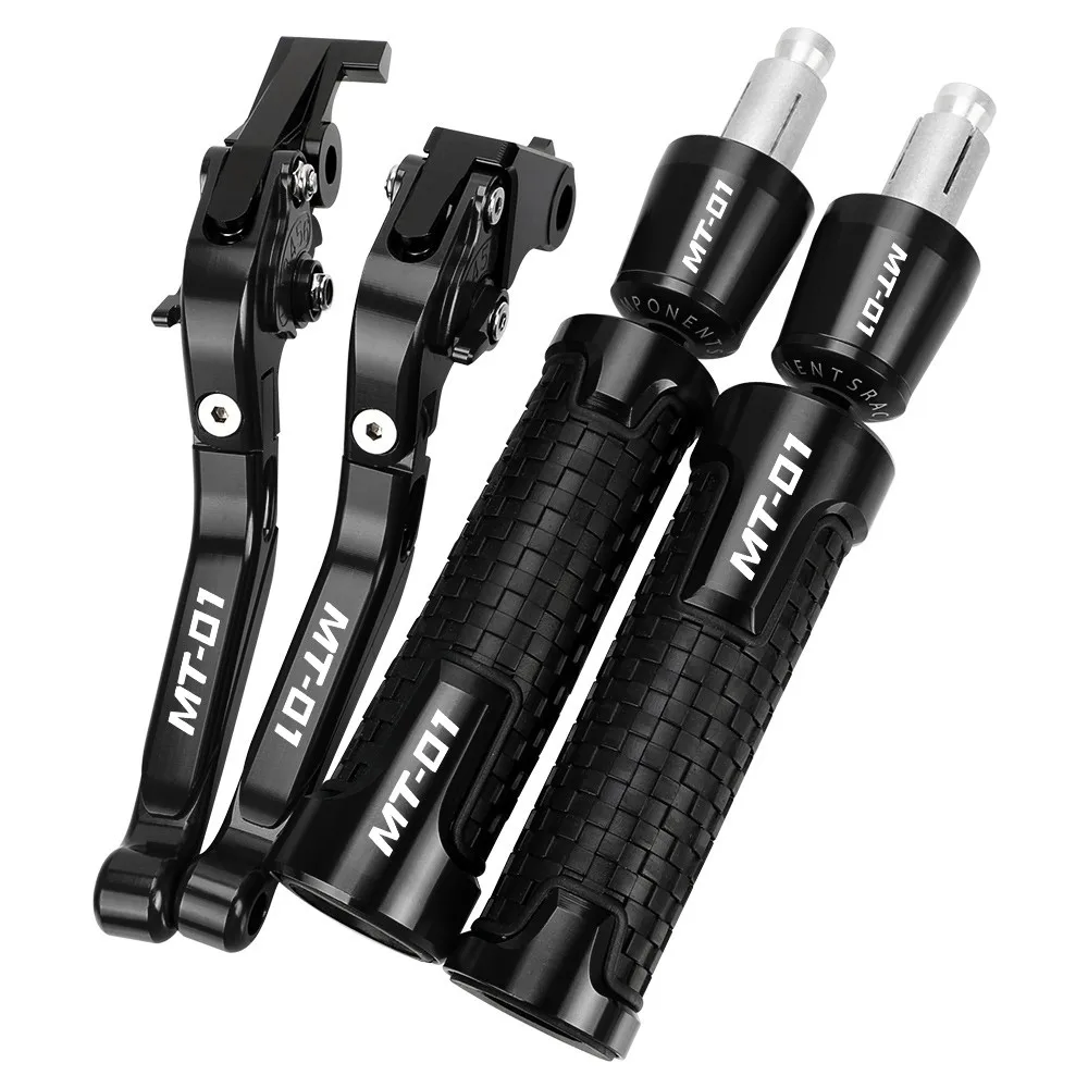 

2004-2009 FOR YAMAHA MT01 MT 01 MT-01 2006 2007 2008 Motorcycle Folding Extendable Adjustable Clutch Brake Levers Handlebar Ends