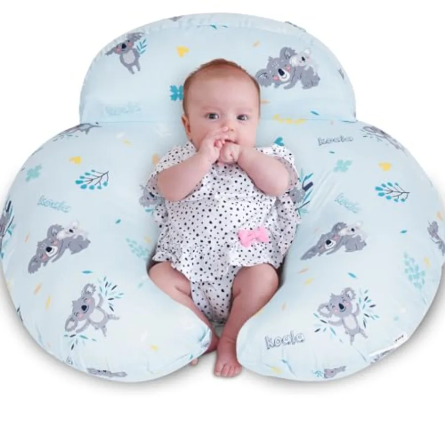 

Nursing Pillow for Breastfeeding Breastfeeding Pillows for More Support for Mom and Baby with Plus Size Ergonomic Design and Re