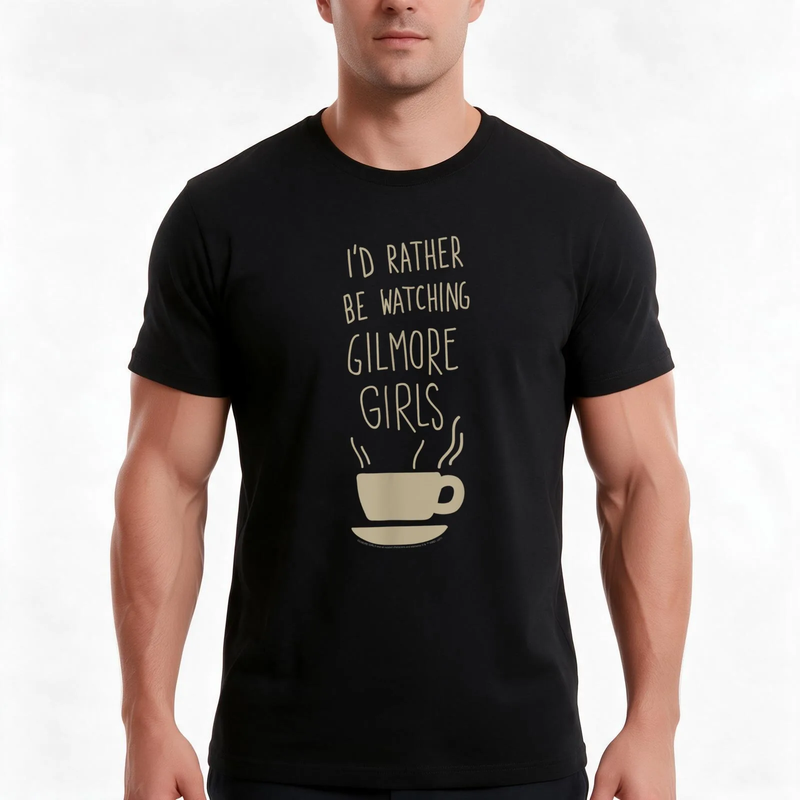 I'd Rather Be Watching T-Shirt, Summer Casual Cotton Tee, Oversized Streetwear Tops, Vintage Graphic Print, Unisex Men Women