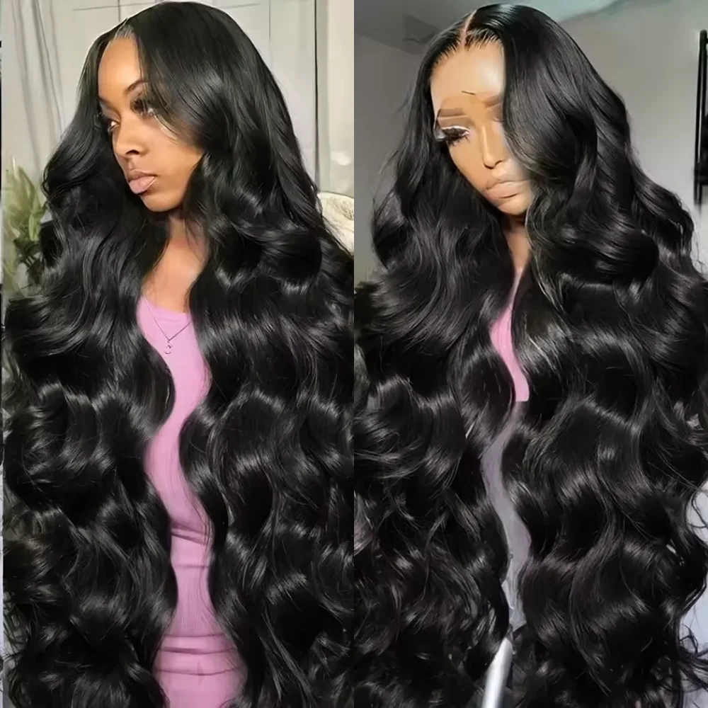 

5x5 Natural Color Body Wave 13x4 13x6 HD Lace Front Human Hair Wig 360 HD Transparent Lace Front Human Hair Wigs Brazilian Wigs