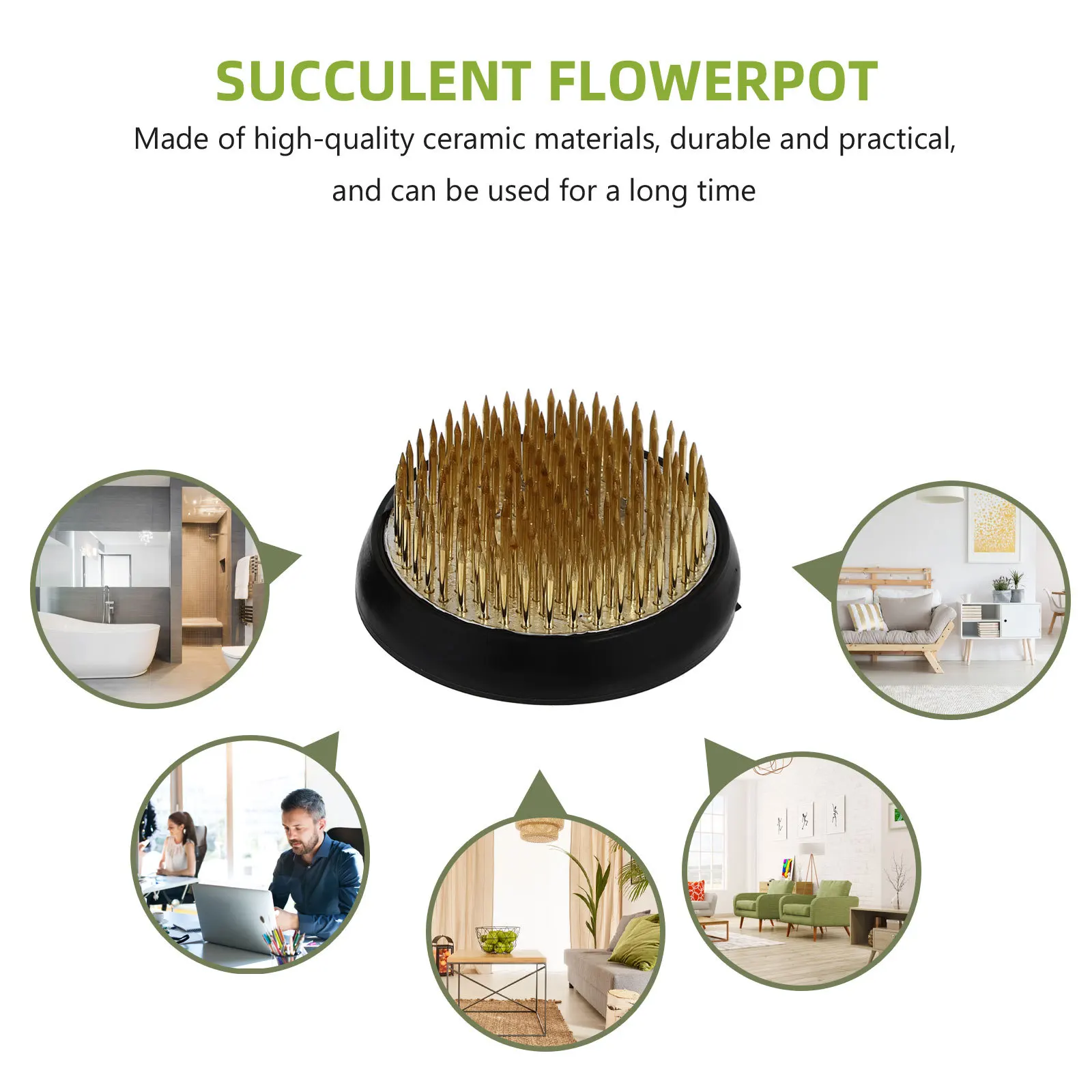 

3pcs Flower Arrangement Holder Floral Fixation Base Japanese Flower Holder Reusable Creative Shape For Home Bedroom Classroom