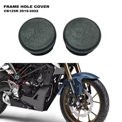 혼다 오토바이 프레임 홀 커버 캡 플러그 장식 프레임 캡 세트, CB125R CB125 R cb 125r 2019 2020 2021 2022