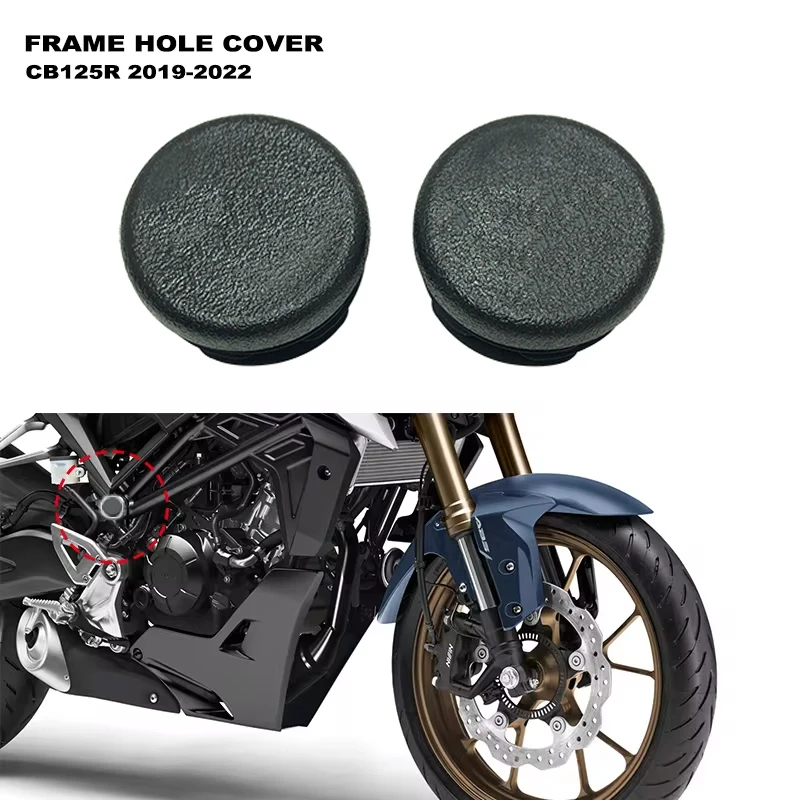 For Honda CB125R CB125 R cb 125r 2019 2020 2021 2022 Motorcycle Accessories Frame Hole Cover Caps Plug Decorative Frame Cap Set