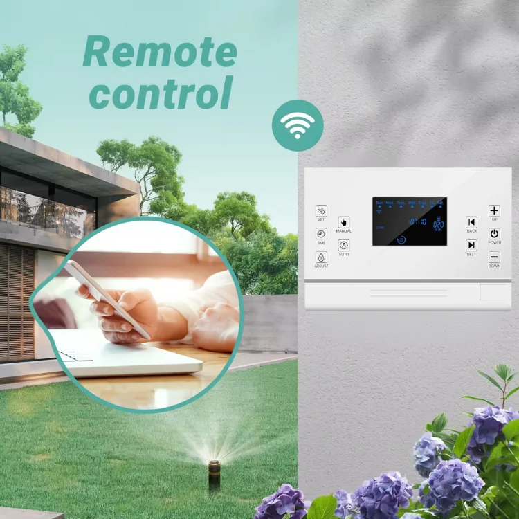 Smart Home Appliance 8 Zones Wifi Slang Timer Automatische Irrigatie Water Sprinkler Controller