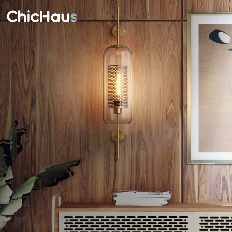 

Французский дизайнерский средневековый кремовый стеклянный настенный светильник LED E27 Art Декоративный настенный чайный магазин Лестница Спальня Прикроватный фон