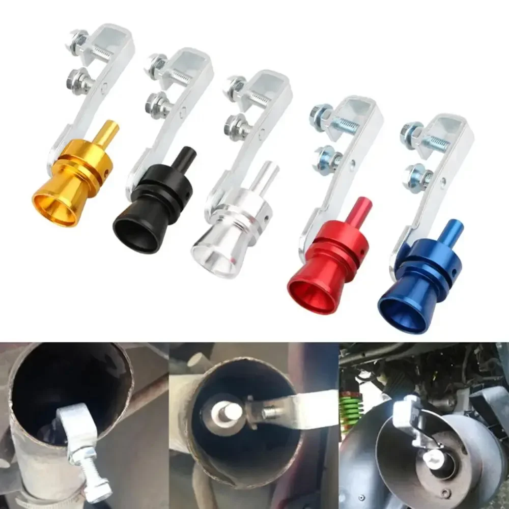 NEW Sound Simulator Universal Car Turbo Sound Whistle Vehicle Refit Device Exhaust Pipe Turbo Sound Whistle Car Turbo Muffler