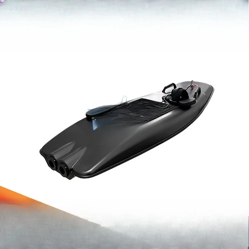 Carbon fiber power surfboard, multi-functional carbon fiber water leisure electric rowing boat shell
