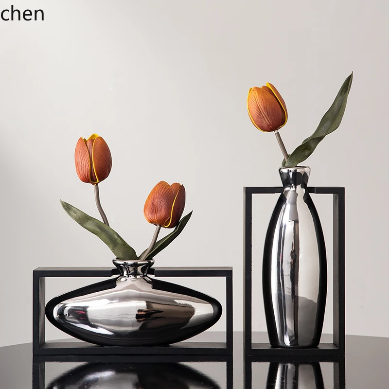 

HTT Living Room Decor Light Luxury High-end Home Accessories TV Cabinet Decoration Wine Cabinet Coffee Table Niche