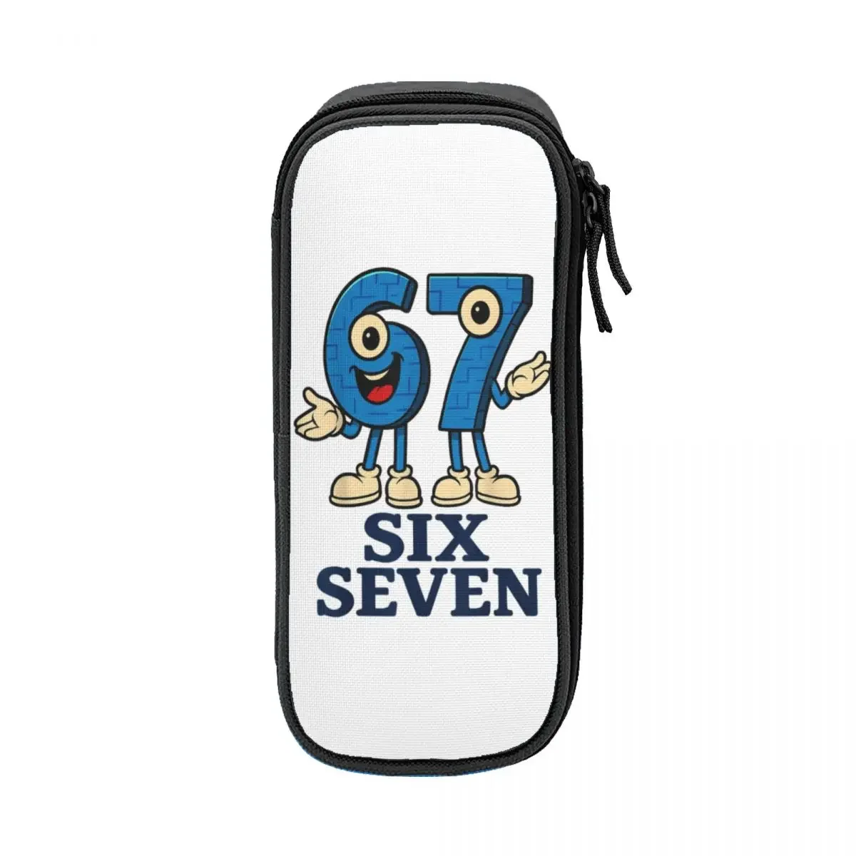 67 Six Seven 67 Italian Brainrot Kids Gaming Meme Pencil Cases Classic Pen Box Pencil Bags Student School Supplies Pencilcases