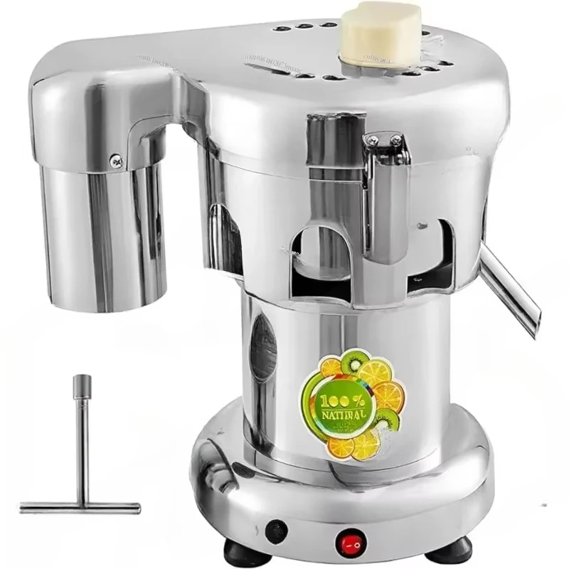 Electric stainless steel juicer Large diameter fruit orange pomace juice separation Fresh squeezed juice