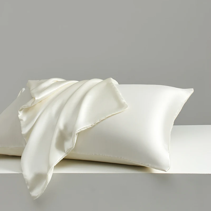 100% Mulberry Silk Pillowcases Silk Pillow Cover for Hair and Skin With Hidden Zipper Luxury 6A 25 Momme Pillow Cases
