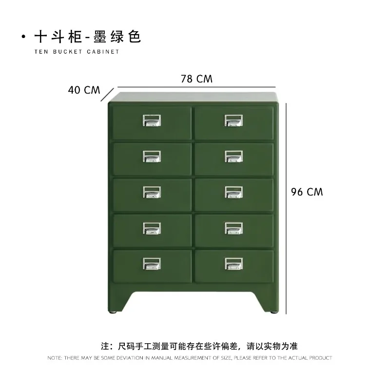 

Solid wood drawer bedside table living room sofa medieval side cabinet porch locker high sense