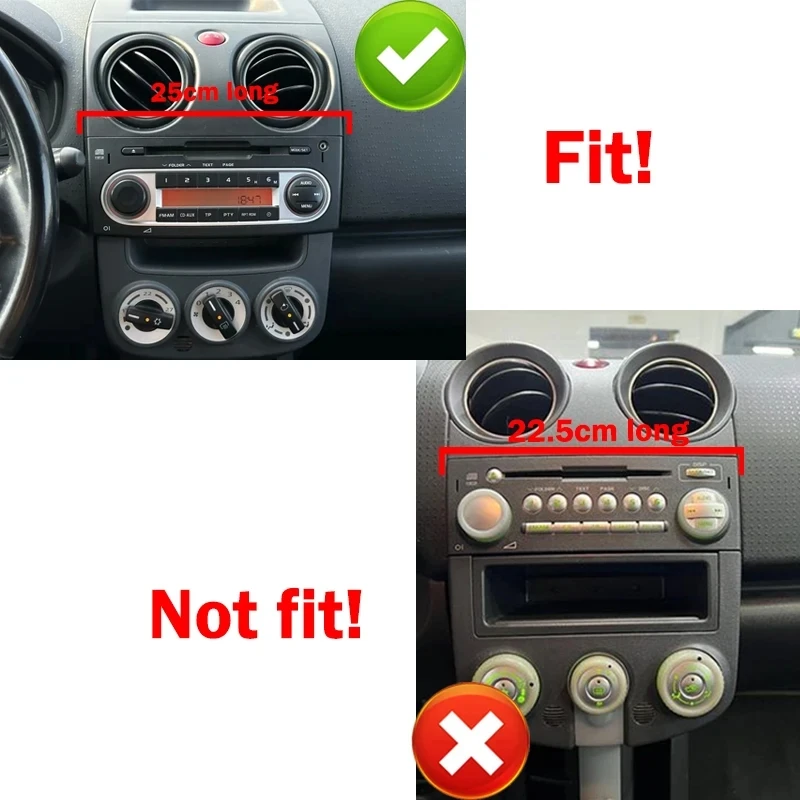 7 Inch For MITSUBISHI COLT Z30Z30GZ3BZ3V 2007 - 2012  Android 16 Radio Android Carplay Multimedia Player 4G Wifi BT DSP