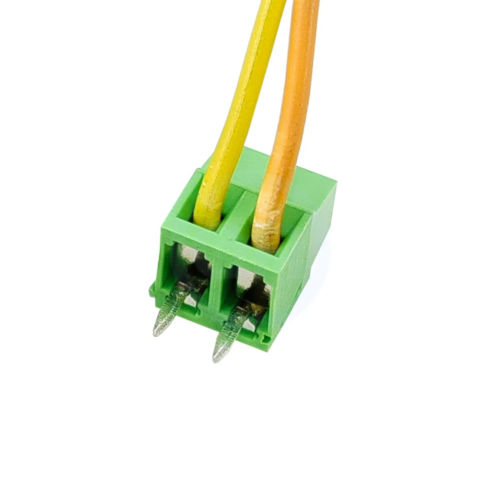 (5 pcs) KF128 3.5mm 3.81mm 2P 3P 4P Screw PCB Terminal Block Green Terminal Block 3.5 / 3.81 2-4Pin JM128