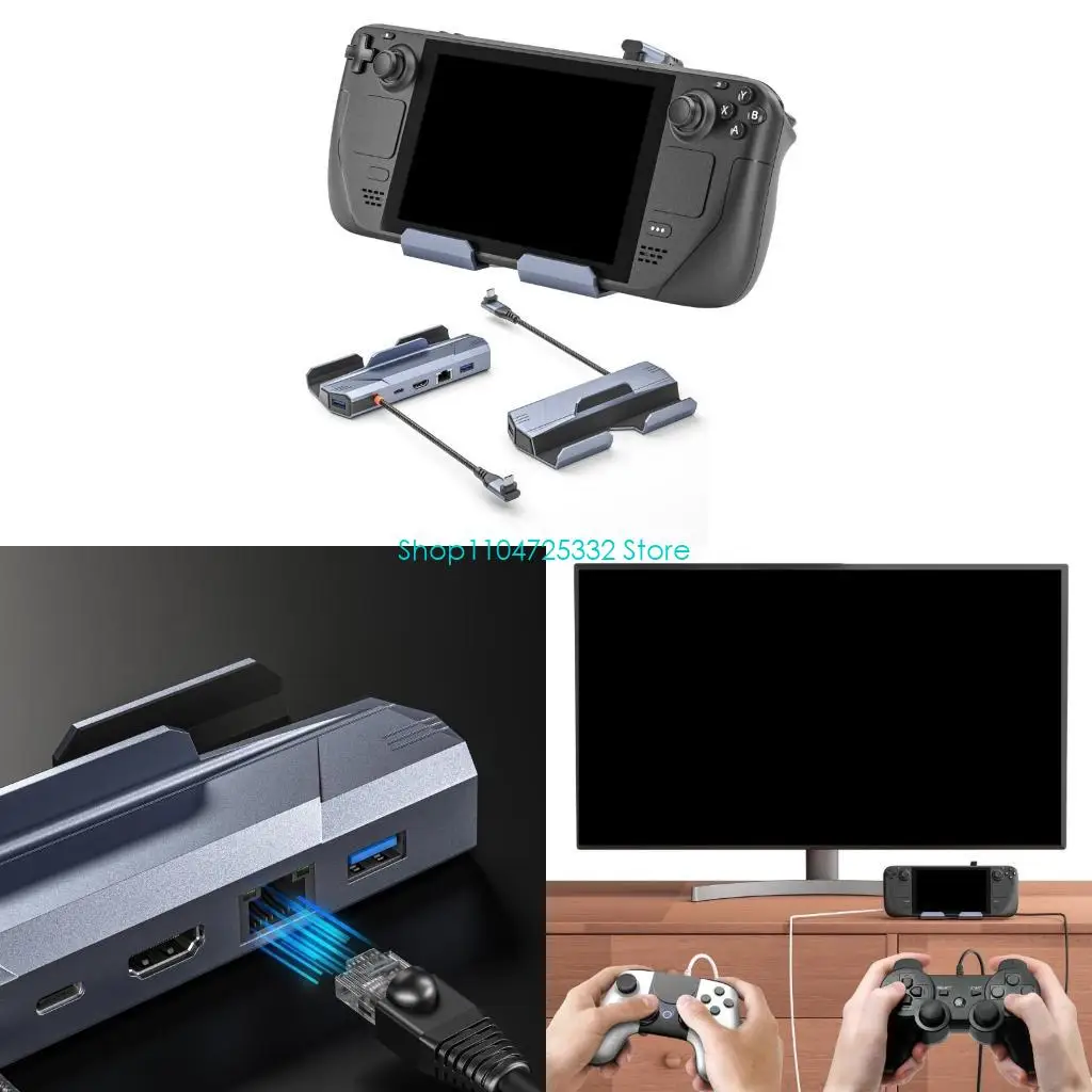 

P5EA Fast Speed Docking Station for Laptops and Consoles with 4K HDMI2.0 and PD Charging