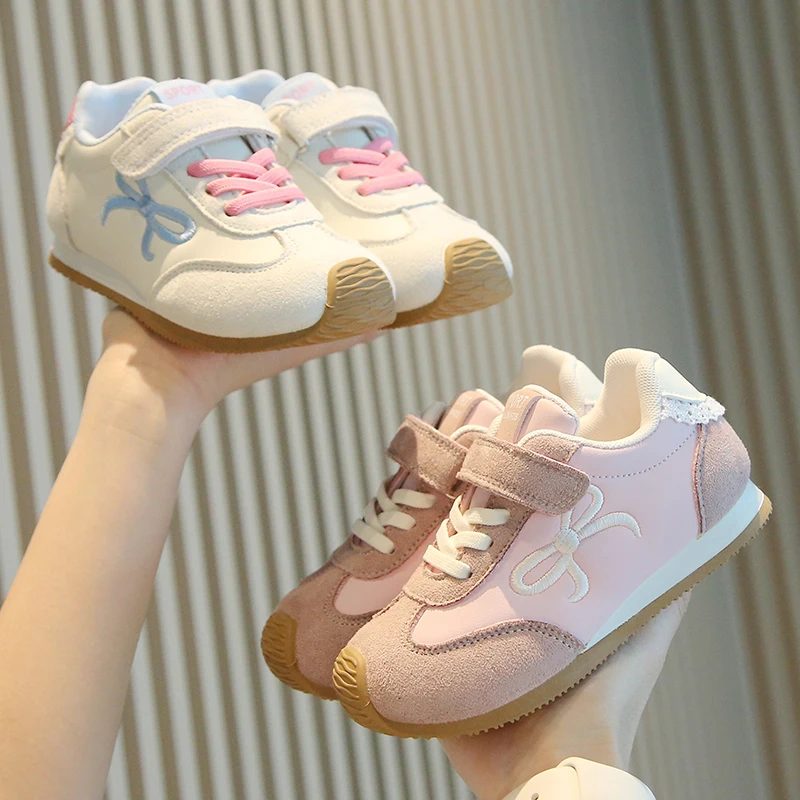 Soft Kid Baby Sneakers Toddler Boy Shoes 2026 Children's Board Shoes Four Seasons Models White Casual Boys Girls Training Shoes