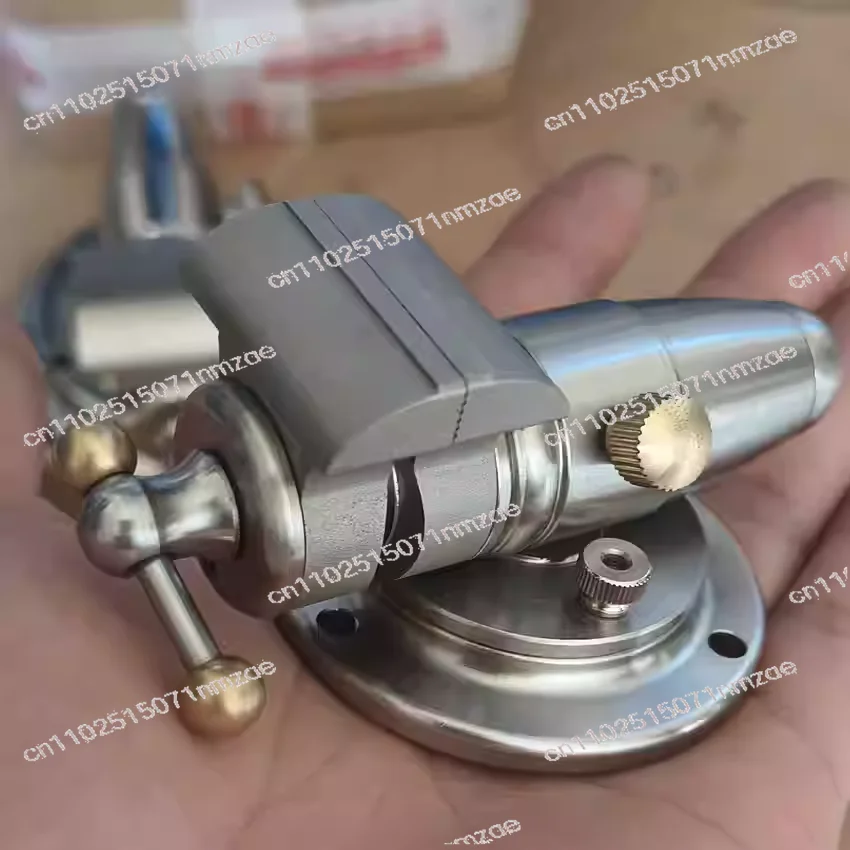 

1.2 Inch Mini 304 Stainless Steel Bench Vise, Precision Table Clamp for Watch Repair, DIY Craft Tool