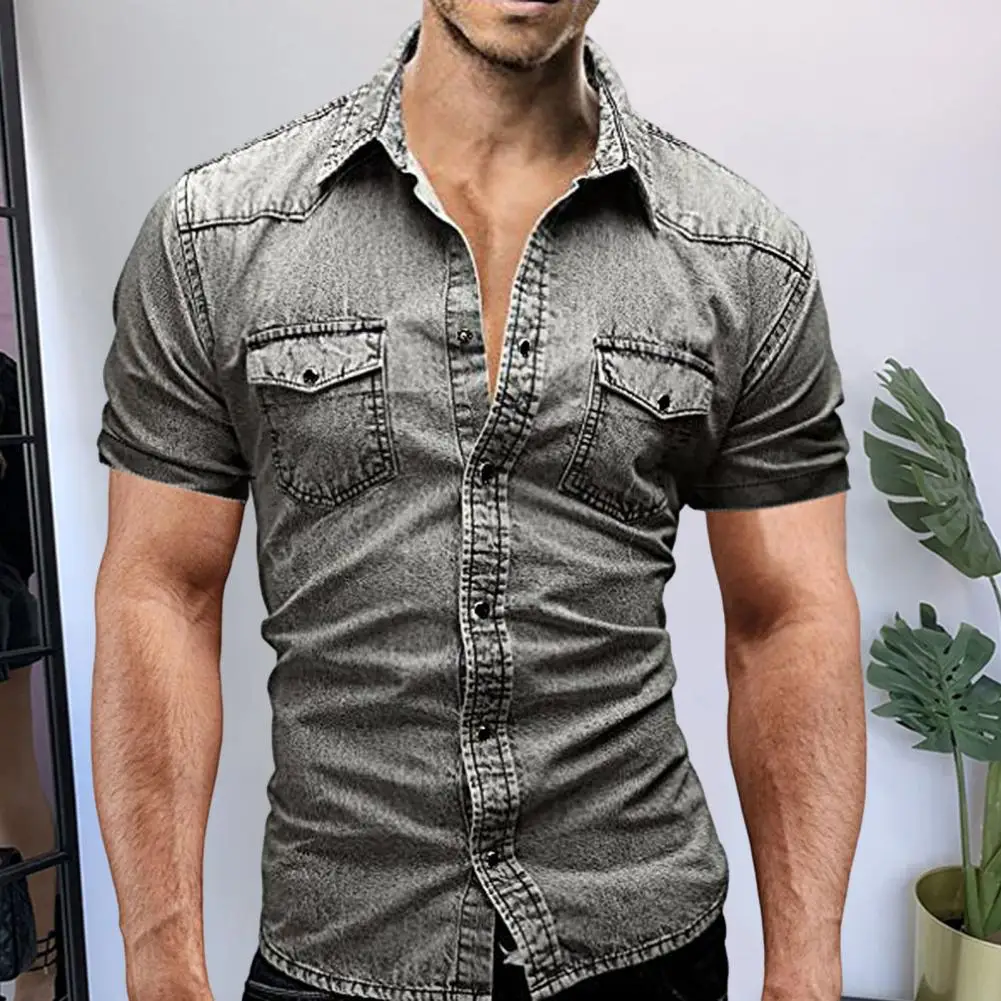 Men's Summer Fashion Casual Plaid Print Short Sleeve T Shirt Vest Buckle Sanding 2024 Korean Style Mens Tank Tops Beach Vest