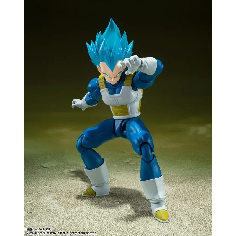 In Voorraad Bandai Dragon Ball Super S.H.Figuarts Super Saiyan God Super Saiyan Vegeta Saiyan Geen Hokori Figurals Brinquedos Speelgoed