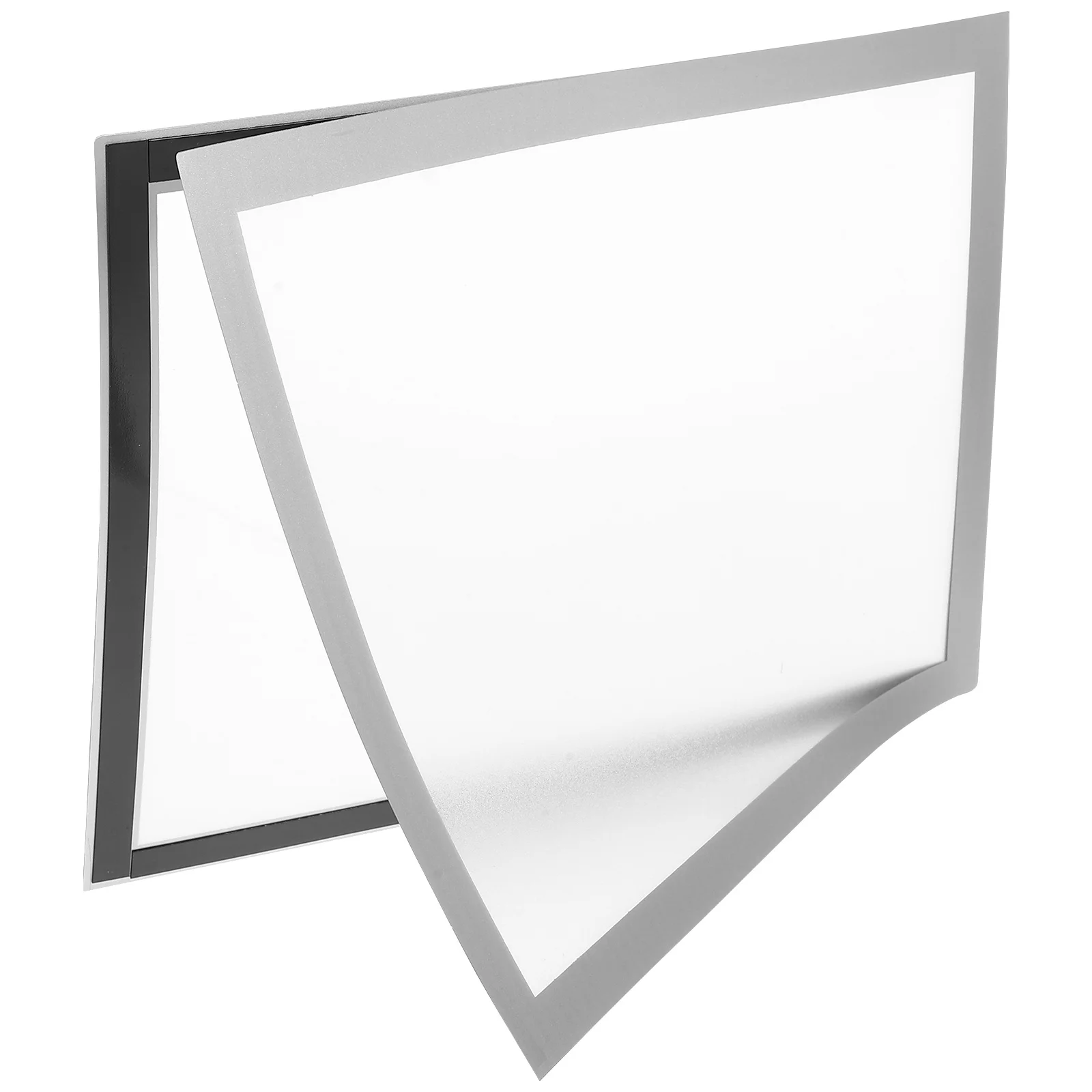 

A4 Dual-Sided Transparent Display Board Magnetic Certificate Frame For Office Store School Business License Holder No Punching