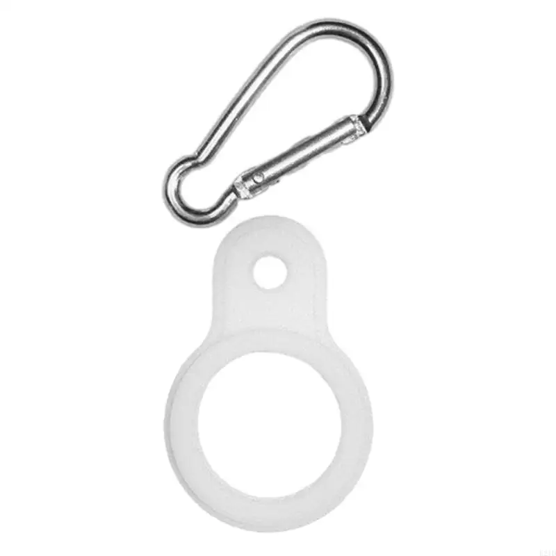 

Silicone Hanging Buckle Secure Water Bottle Holder with Carabiner Belt Clip
