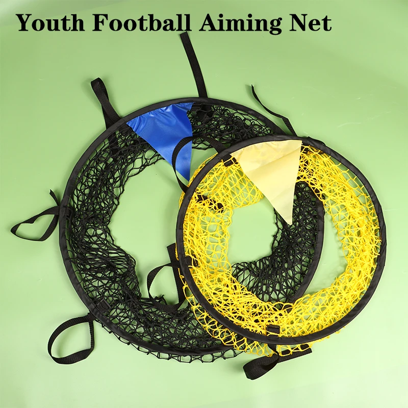 1 Pc Youth Football Aiming Net Football Training Target Improve Hit Net Football Net Foldable Net Football Goal Net