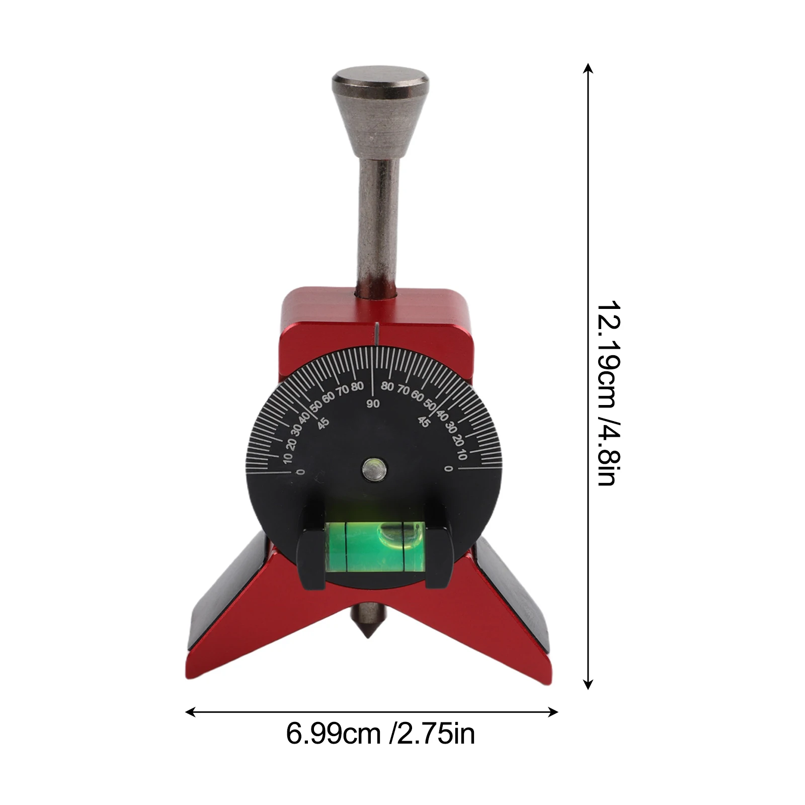 Magnetic Base Pipe Center Locator For Job Site Pipe Locator Compact Lightweight Hands-free Operation Precise Alignment