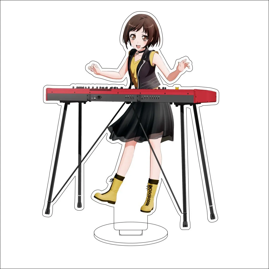 16CM Anime BanG Dream Toyama Kasumi Hanazono Tae Ushigome Rimi Yamabuki Sāya Cos Acrylic Figure Stand Ornaments Gifts